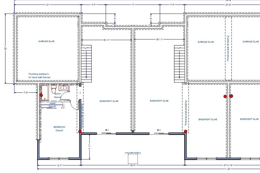 Mansfield Lane Townhouses in Berlin Vermont floor plan Floor Plan For Mansfield Lane Townhouses In Berlin Vermont
