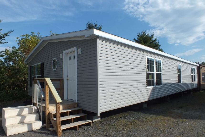 Double wide home 5225-508 exterior Photo Of Double Wide Home 5225-508 Gray Exterior