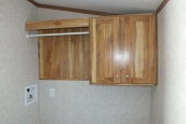Single wide home in Milton Vermont wood cabinets A Photo Of 141 Milton Vermont Single Wide Home Wood Cabinets.