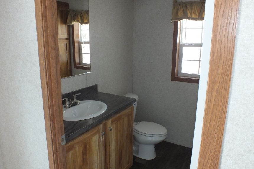 Single wide home in Milton Vermont bathroom A Photo Of 141 Milton Vermont Single Wide Home Bathroom.