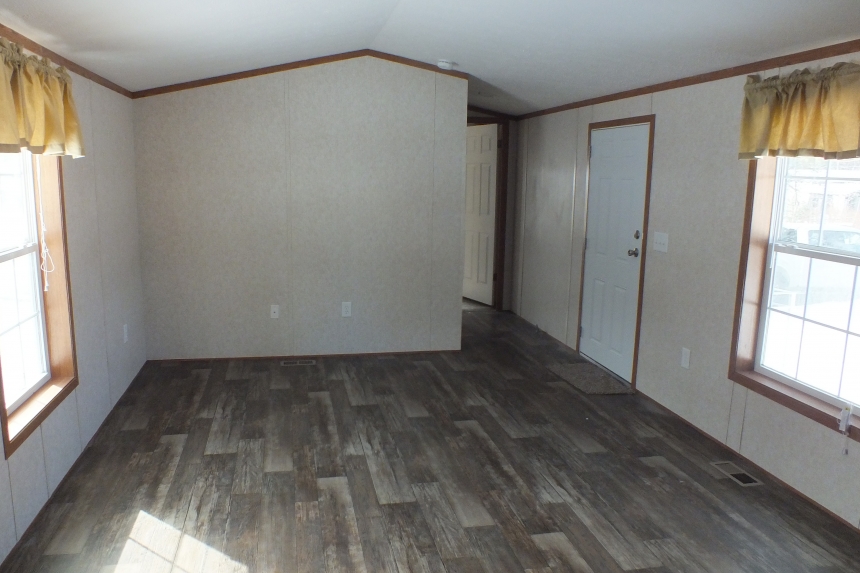 Single wide home in Milton Vermont living area A Photo Of 141 Milton Vermont Single Wide Home Living Area.