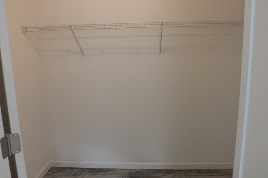Stock Model 307 bedroom closet A Photo Of The Stock Model 307 Manufactured Home Bedroom Closet Interior