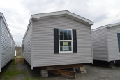 294 stock model single wide home exterior A Photo Of Stock Model 294 Single Wide Home Gray Exterior