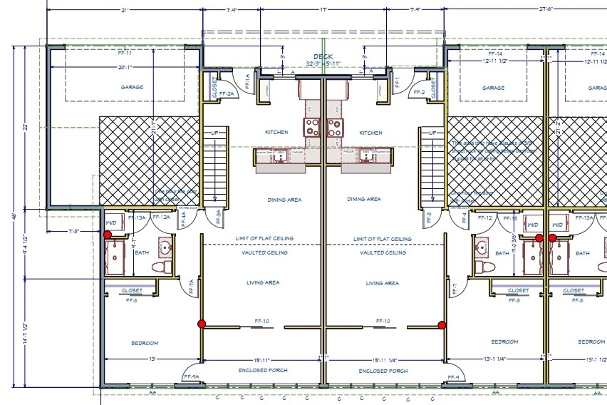 Mansfield Lane Townhouses in Berlin Vermont floor plan Floor Plan For Mansfield Lane Townhouses In Berlin Vermont