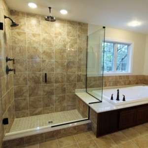 Photo of manufactured home bathroom 