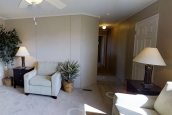 Single wide home 8016-721 living area Photo Of Single Wide Home 8016-721 Furnished Living Room